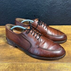 Pronto Uomo Split Toe 4337-03 Brown Leather Derby Dress Shoes Mens‎ 11.5 M